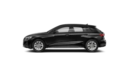 Mythos-musta, metalliväri Audi A3 Sportback 2027 kuva 2.