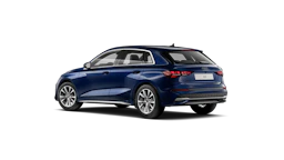Navarra-sininen, metalliväri Audi A3 Sportback 2027 kuva 4.