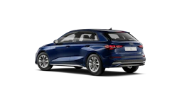 Navarra-sininen, metalliväri Audi A3 Sportback 2027 kuva 4.