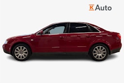 punainen Audi A4 2001 kuva 6.