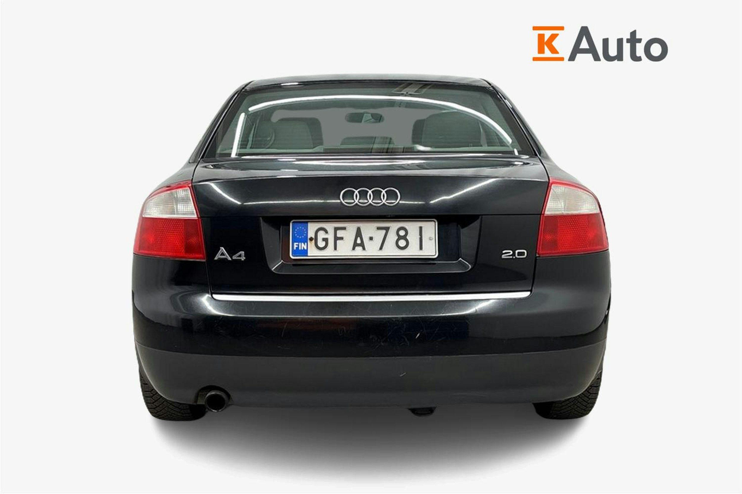Musta Audi A4 2002 kuva 3.