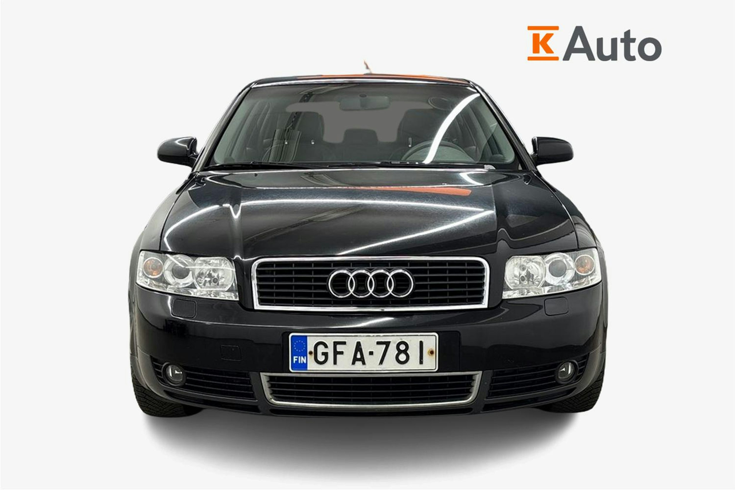 Musta Audi A4 2002 kuva 4.