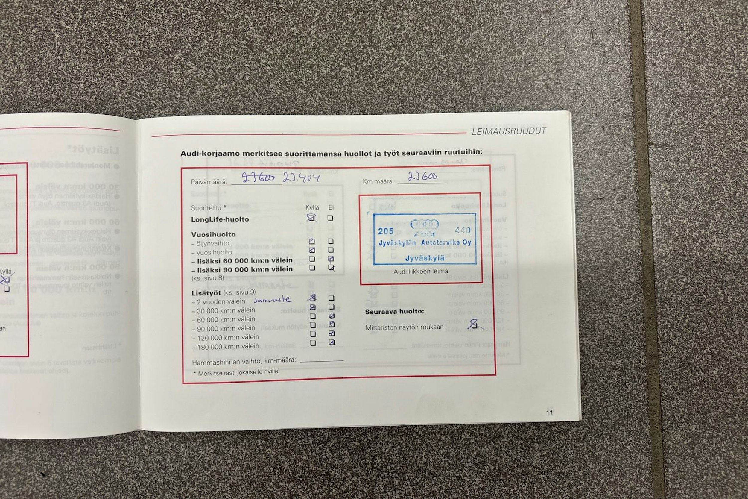 Musta Audi A4 2002 kuva 19.