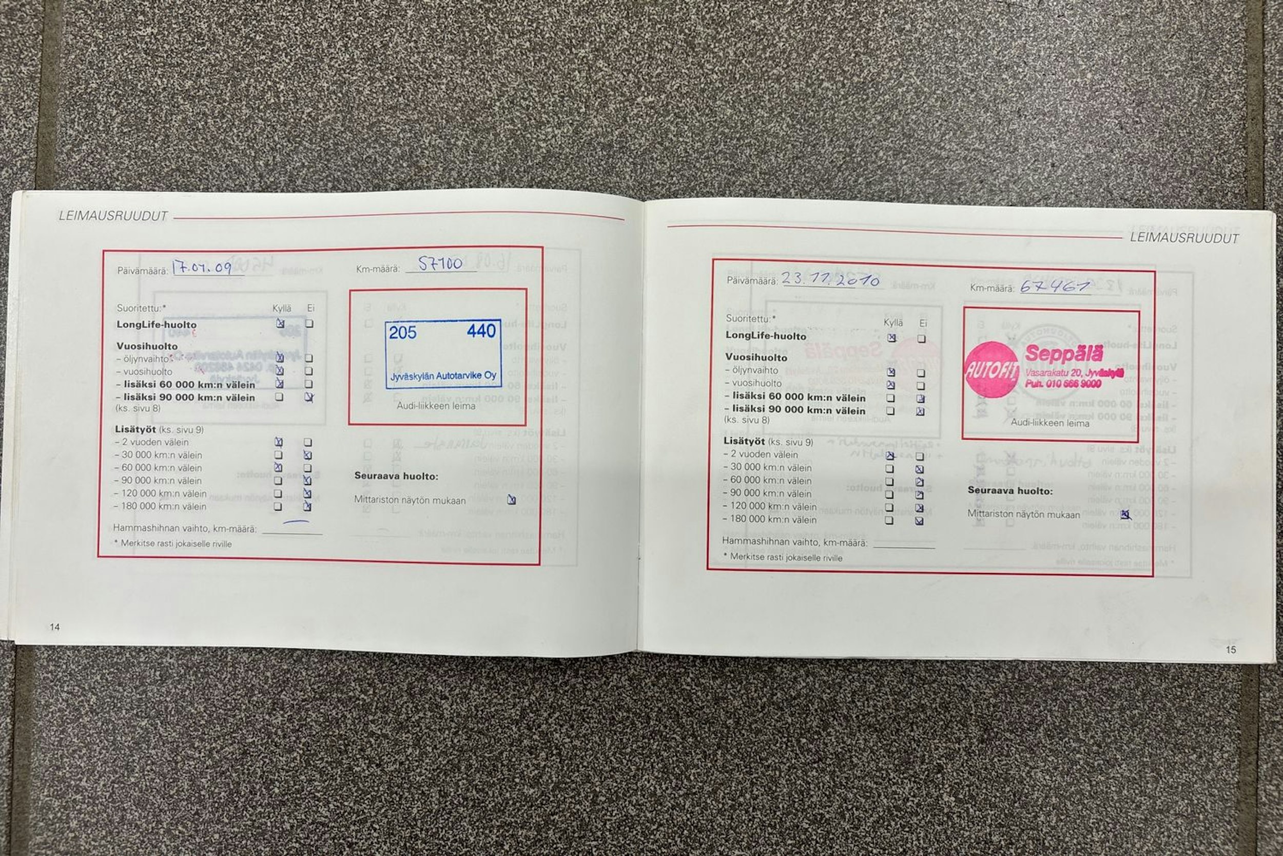 Musta Audi A4 2002 kuva 21.