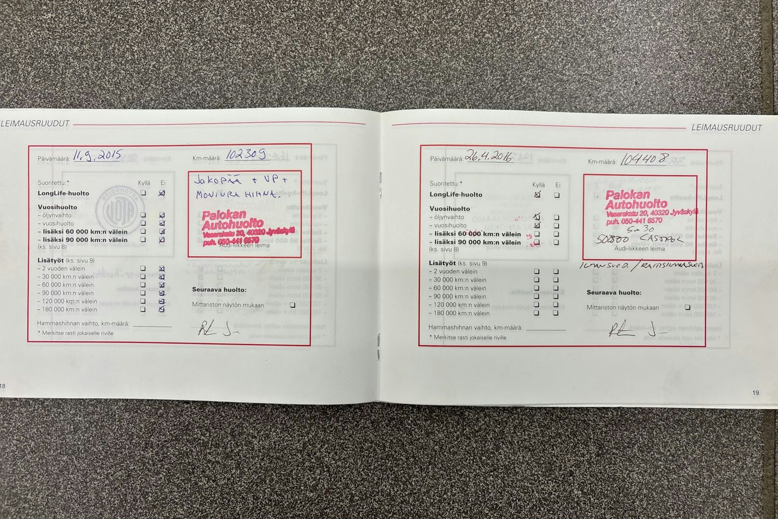 Musta Audi A4 2002 kuva 23.