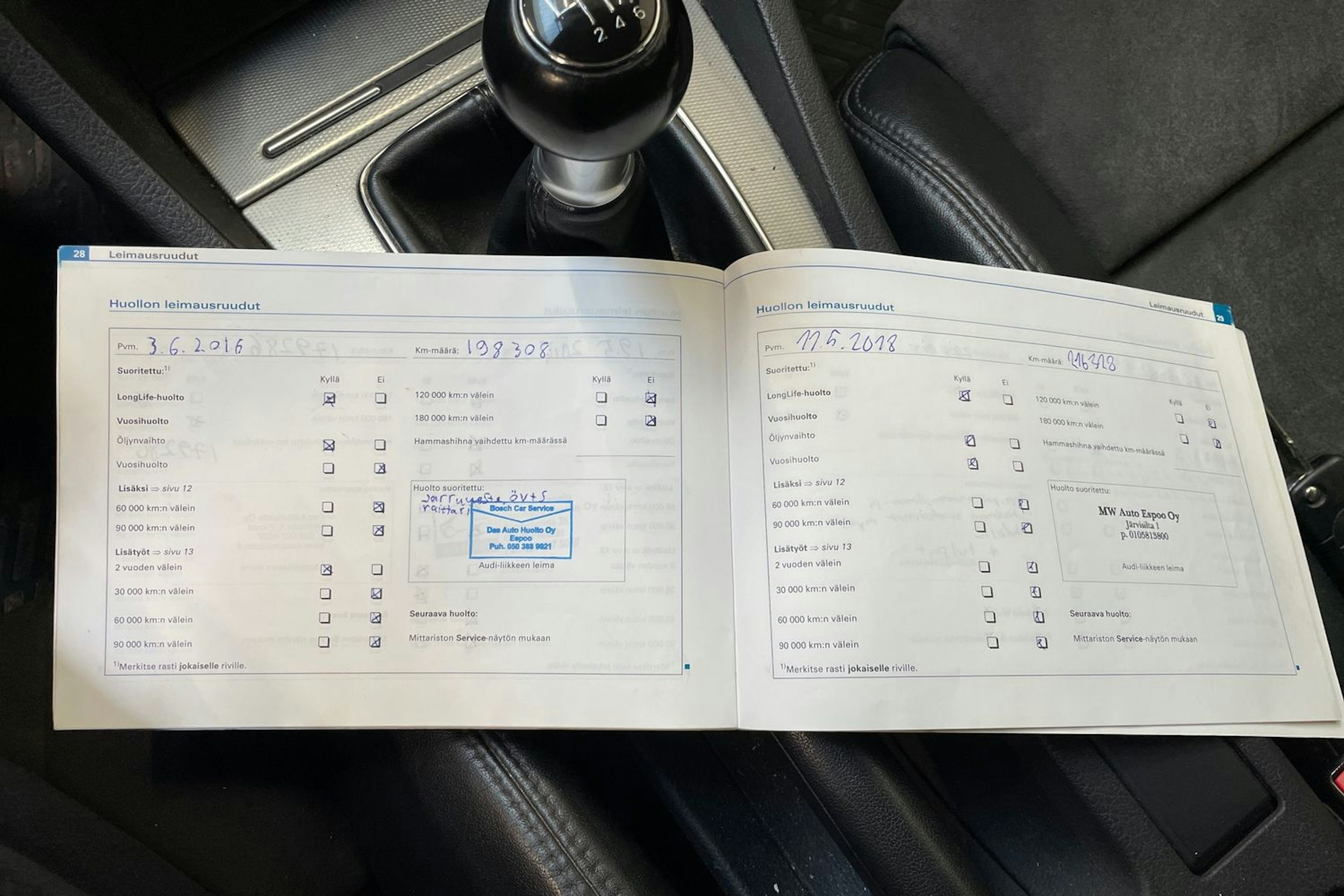 hopea Audi A4 2004 kuva 19.