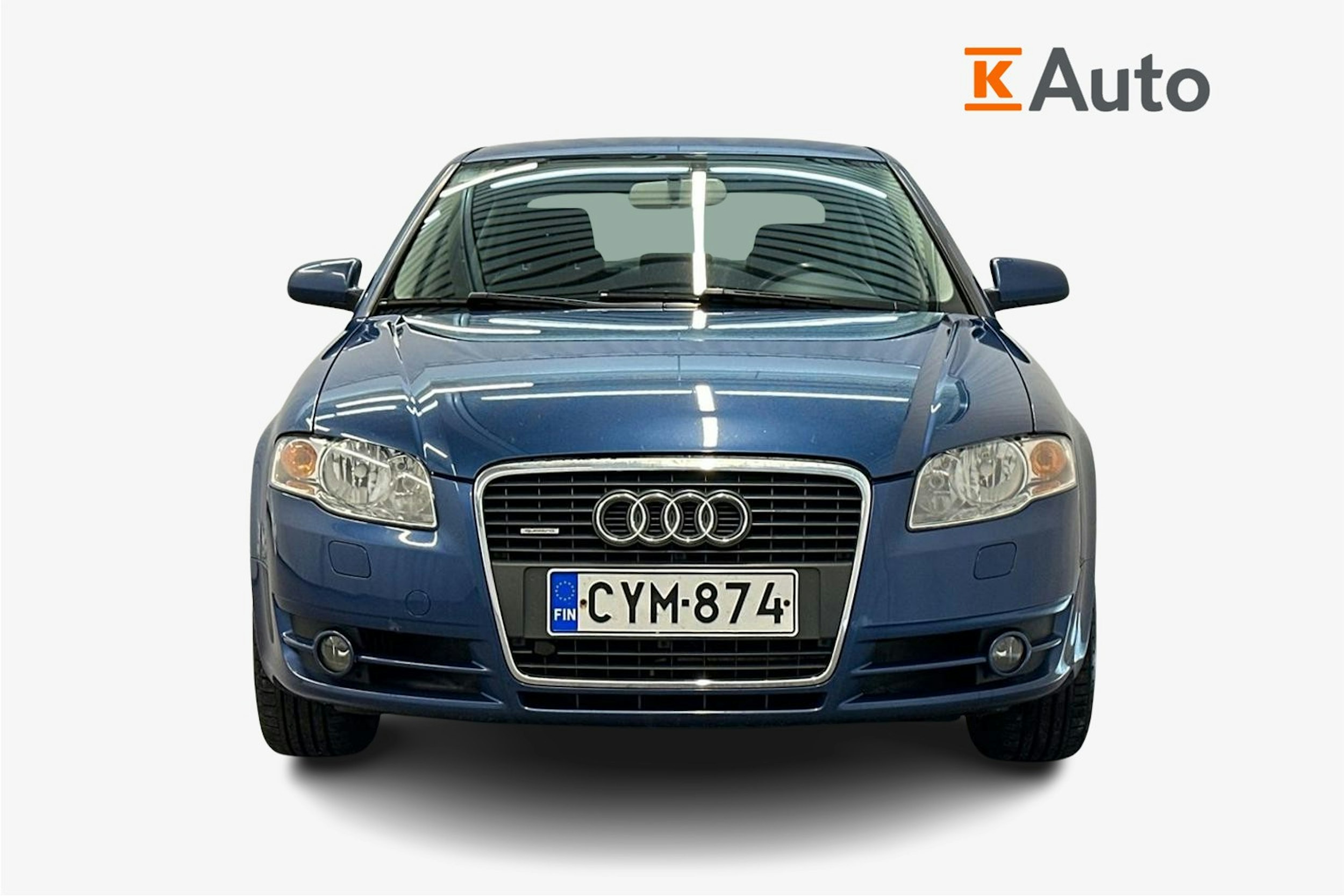 sininen Audi A4 2005 kuva 4.