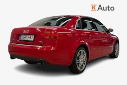 punainen Audi A4 2005 kuva 2.