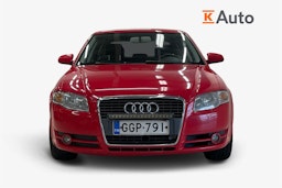 punainen Audi A4 2005 kuva 5.