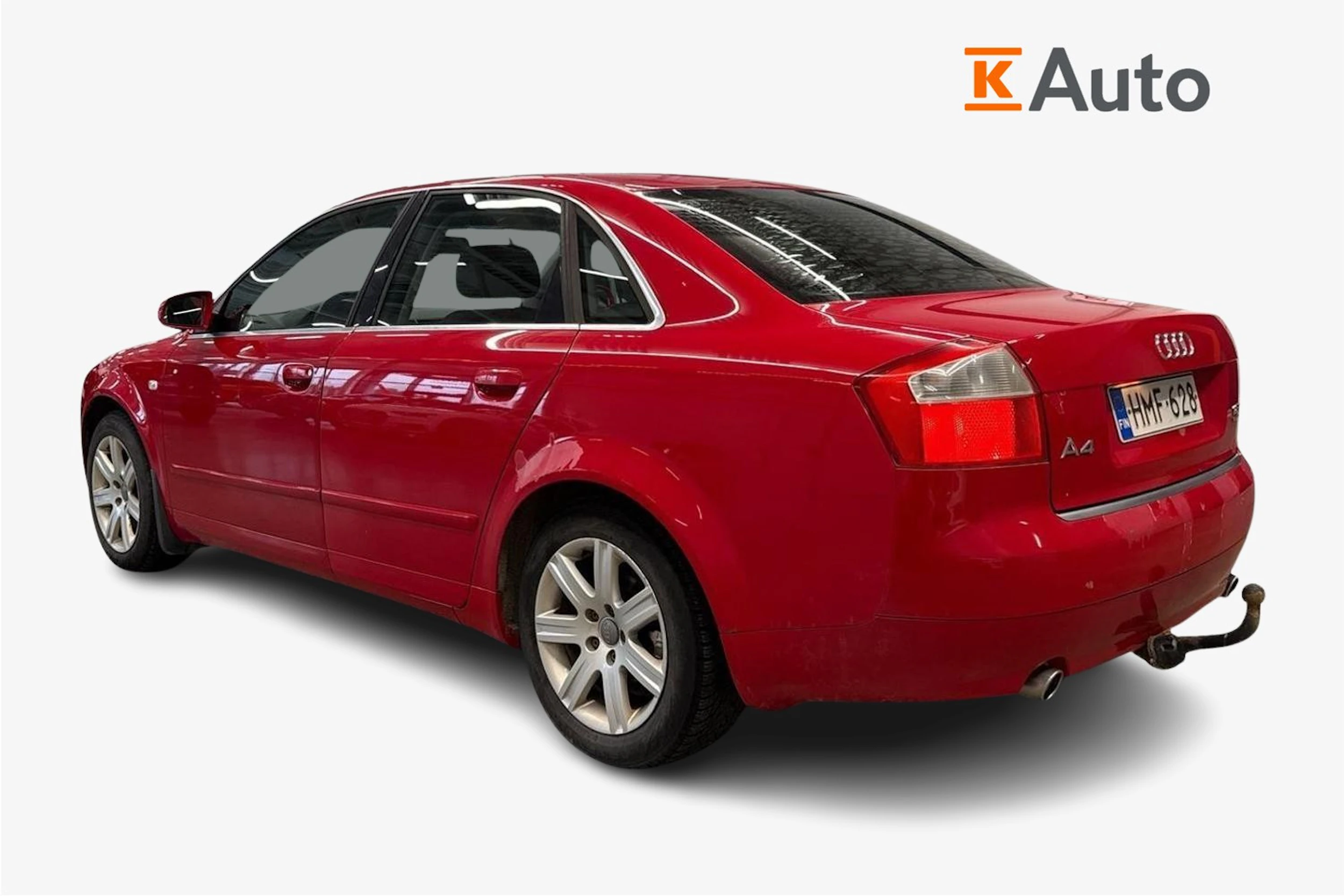 punainen Audi A4 2005 kuva 2.