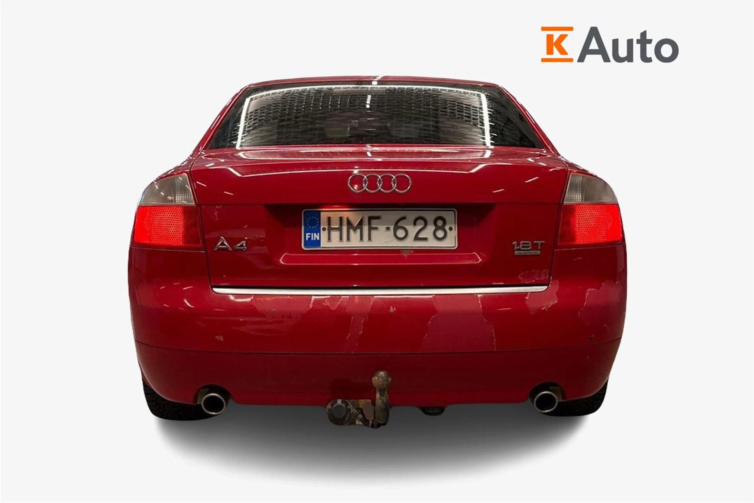 punainen Audi A4 2005 kuva 3.