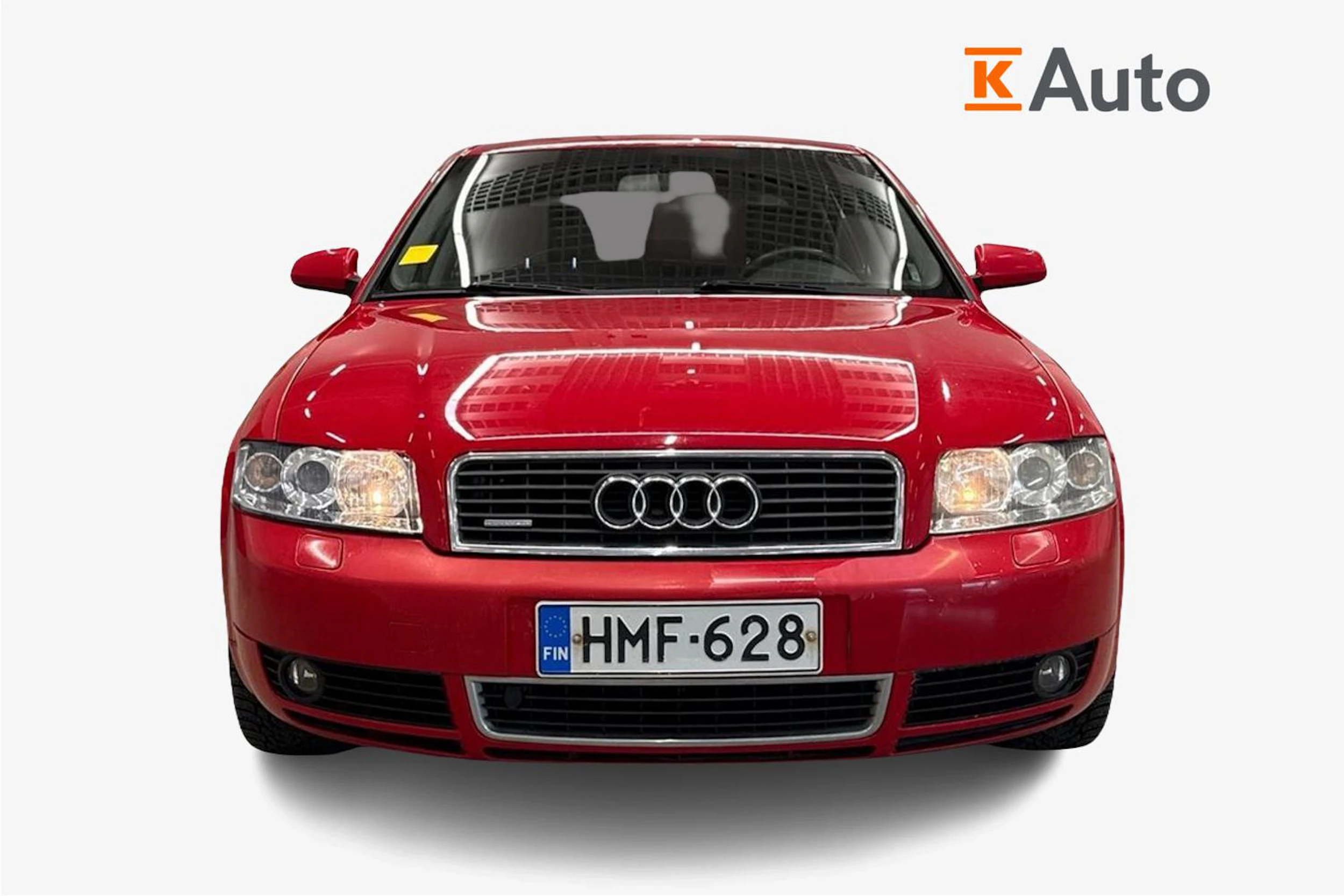 punainen Audi A4 2005 kuva 4.
