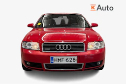 punainen Audi A4 2005 kuva 4.