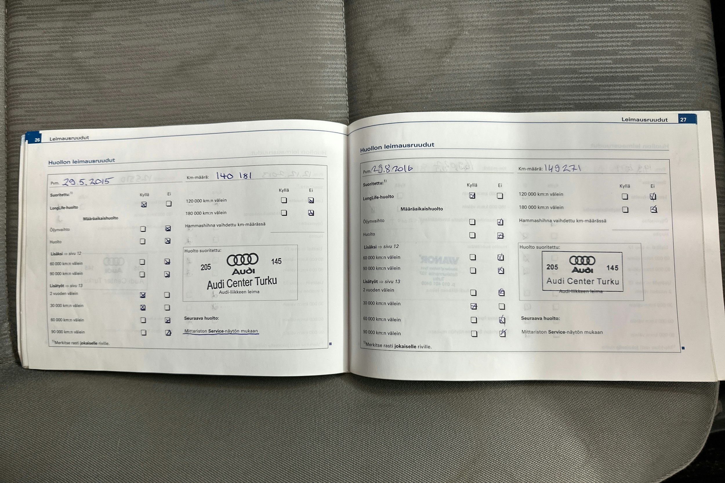 metalli ruskea Audi A4 2005 kuva 27.