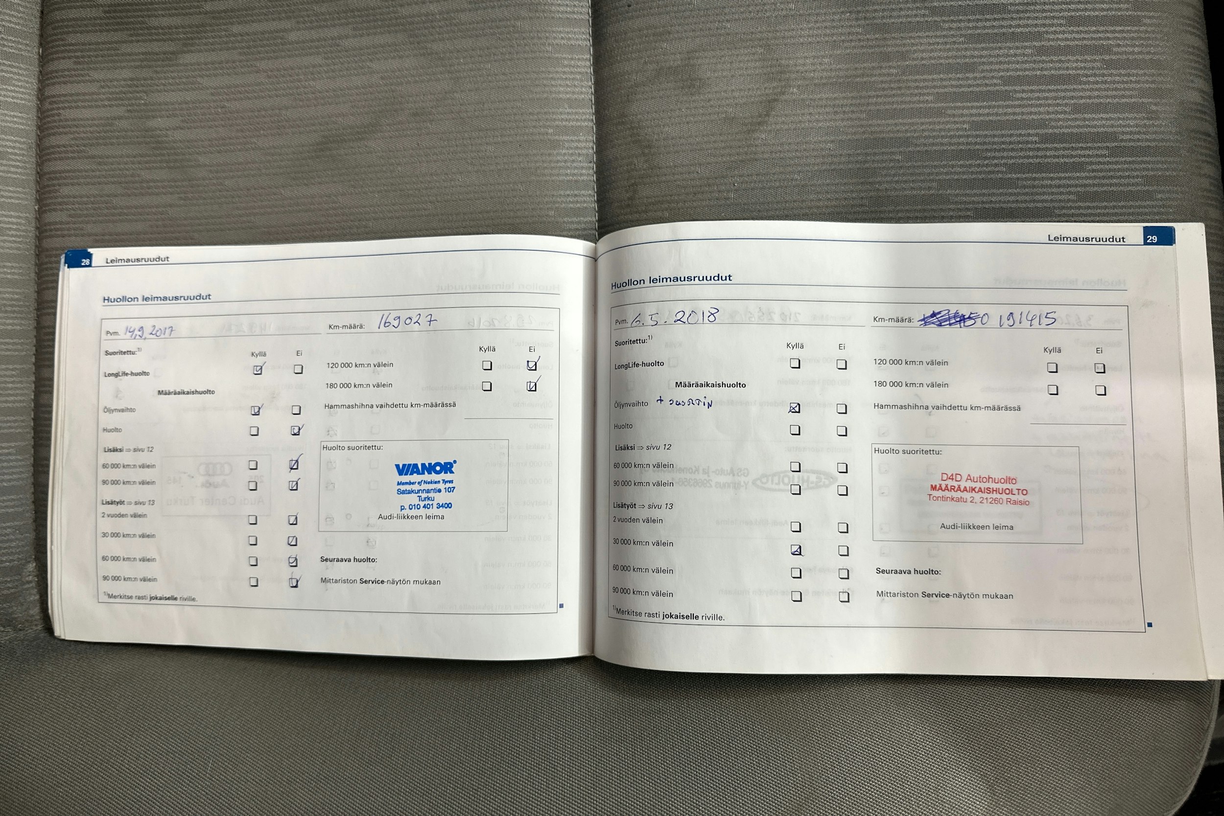 metalli ruskea Audi A4 2005 kuva 28.