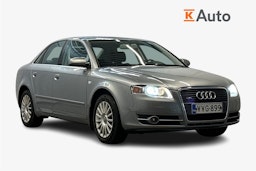Harmaa Audi A4 2005 kuva 1.