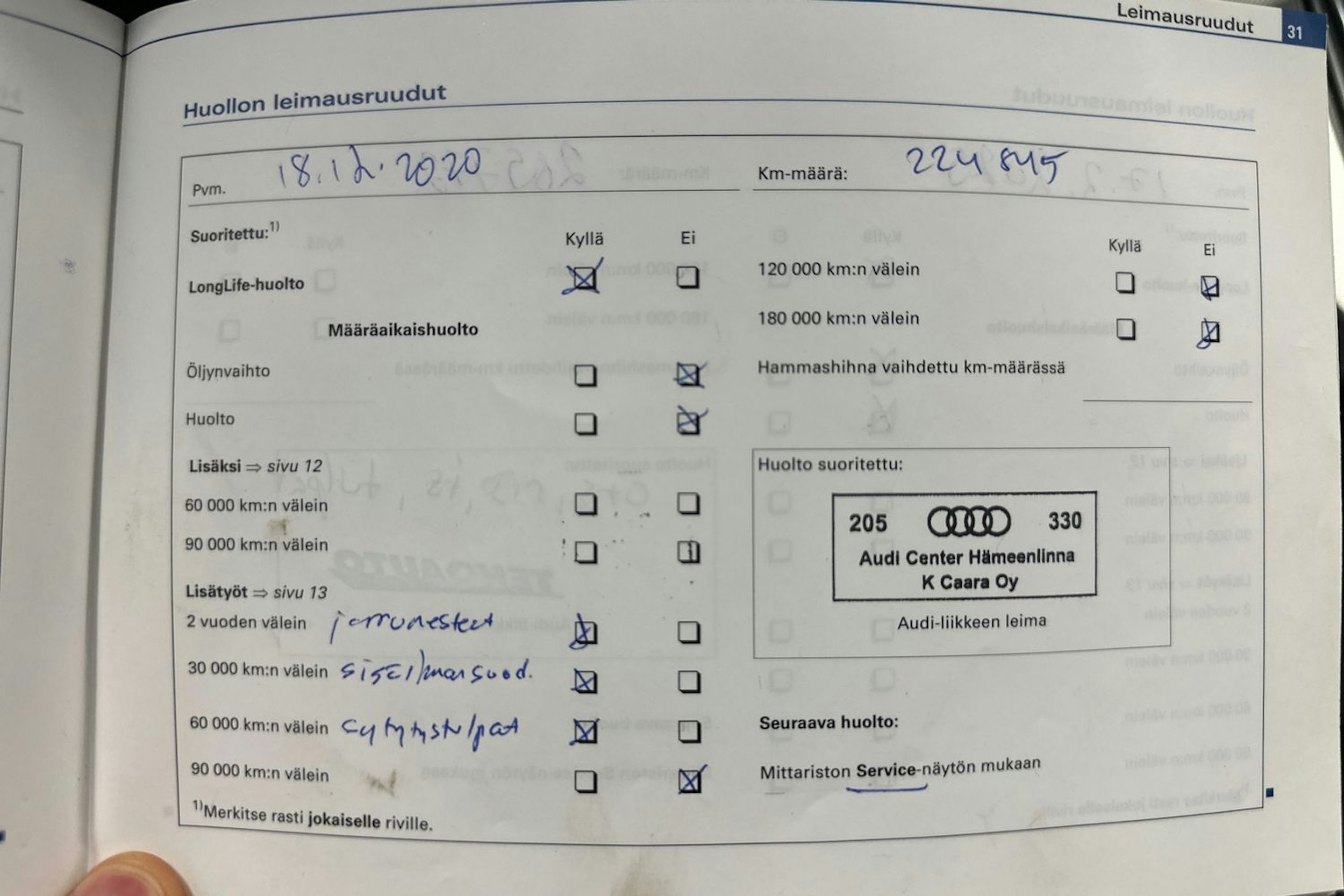 Harmaa Audi A4 2005 kuva 23.