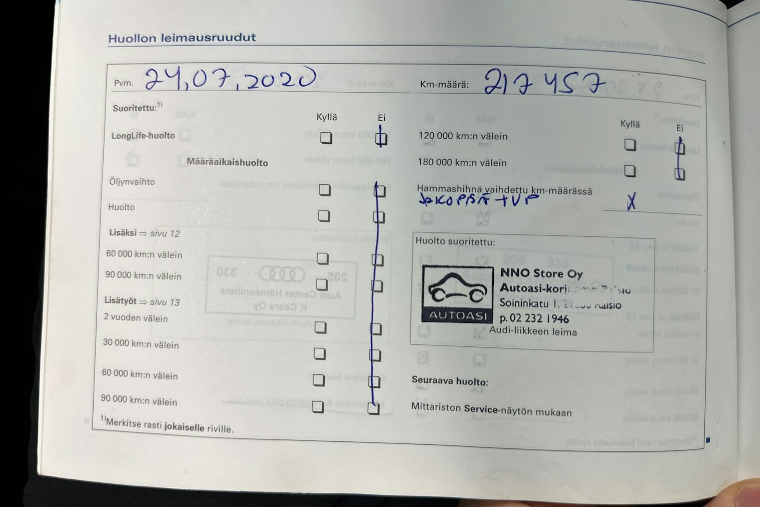 Harmaa Audi A4 2005 kuva 24.