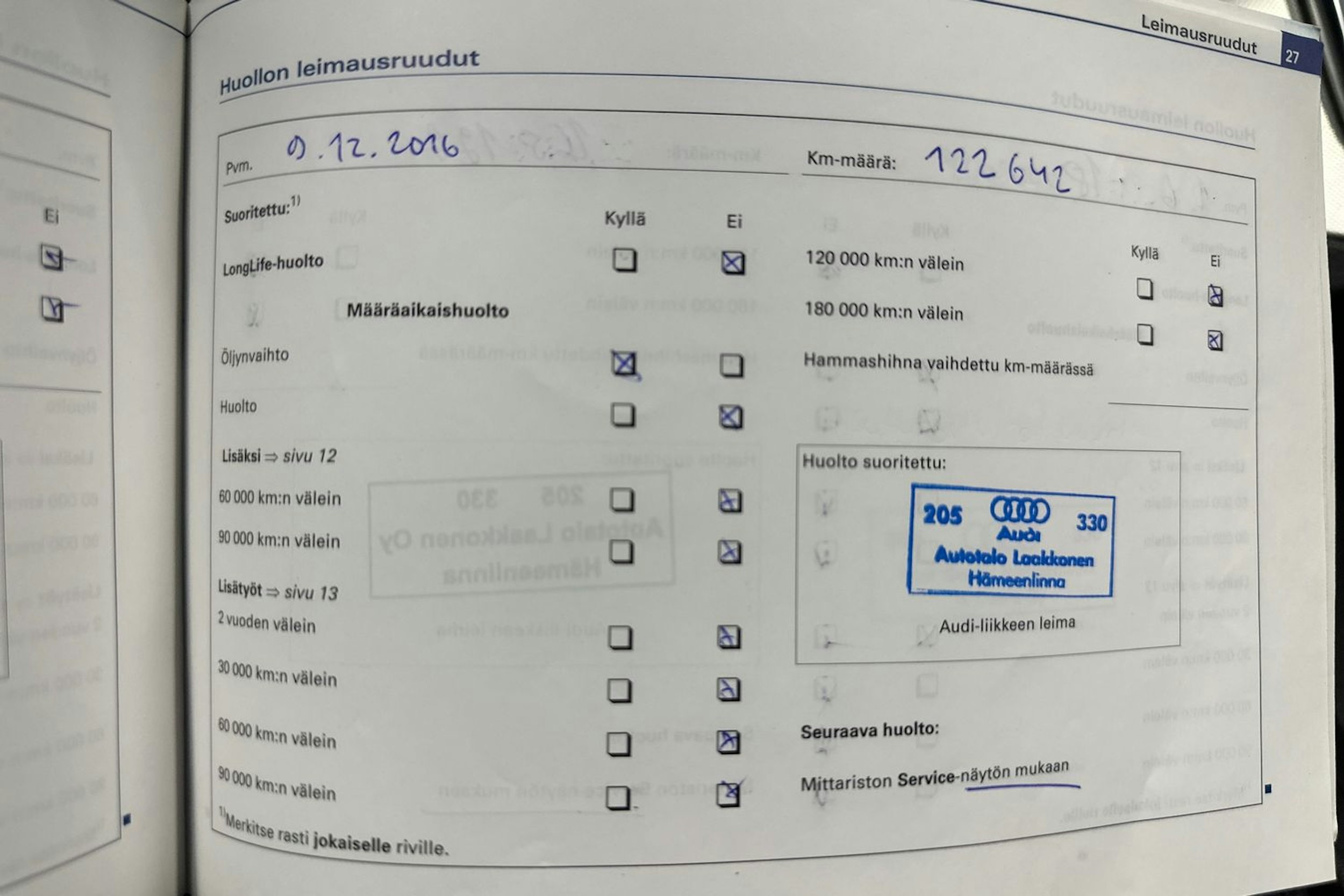 Harmaa Audi A4 2005 kuva 27.