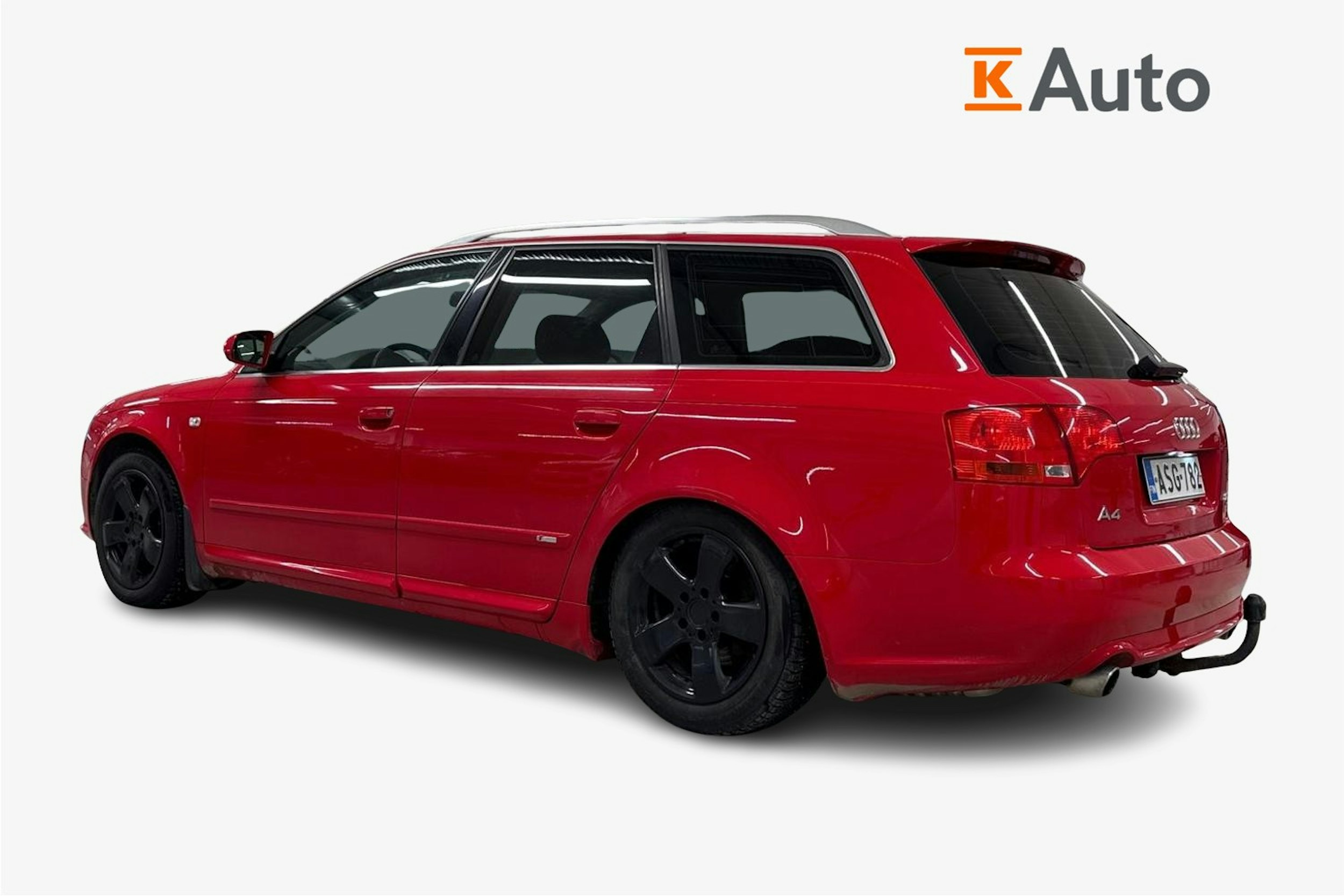 Punainen Audi A4 2006 kuva 2.