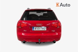 Punainen Audi A4 2006 kuva 3.