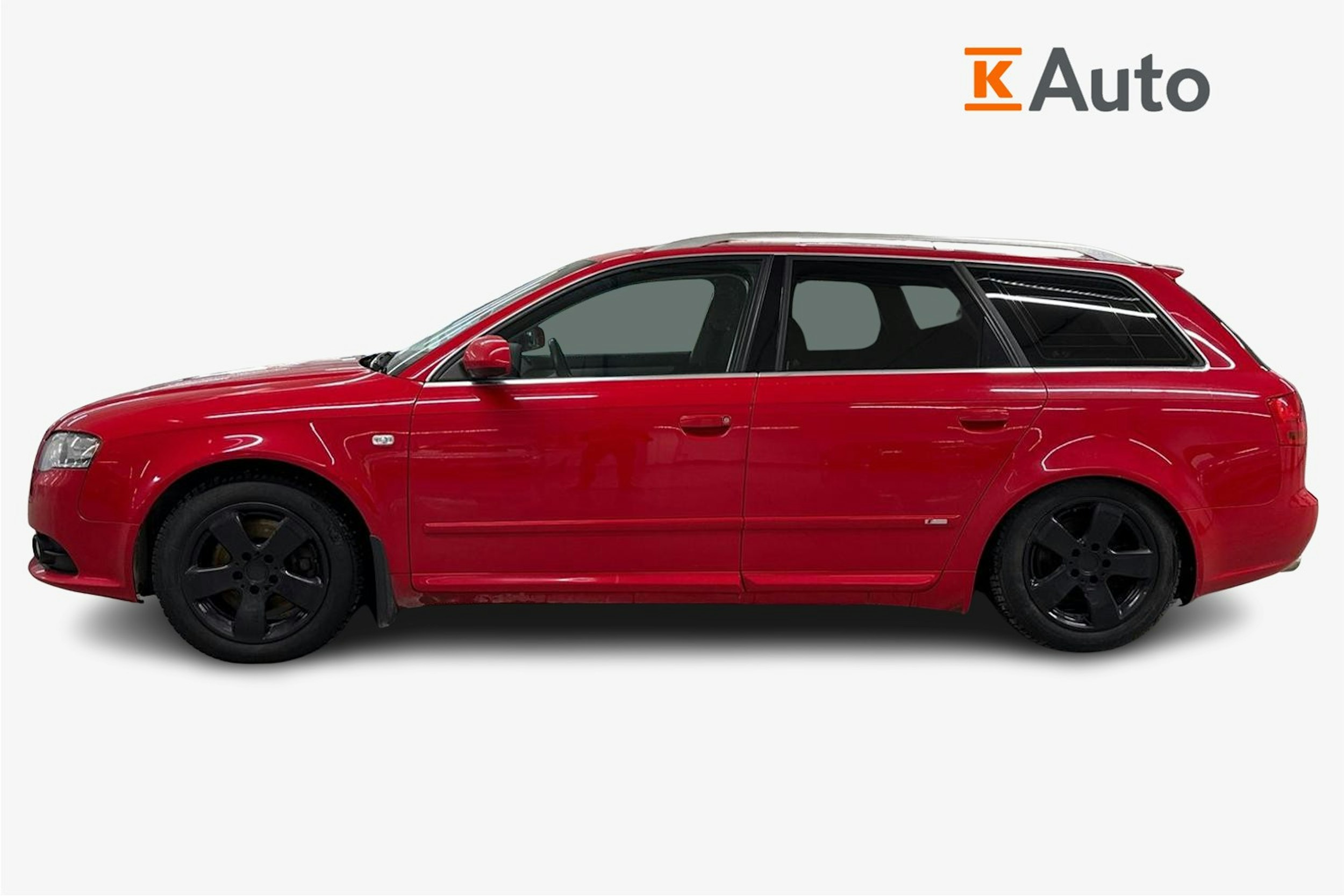 Punainen Audi A4 2006 kuva 5.