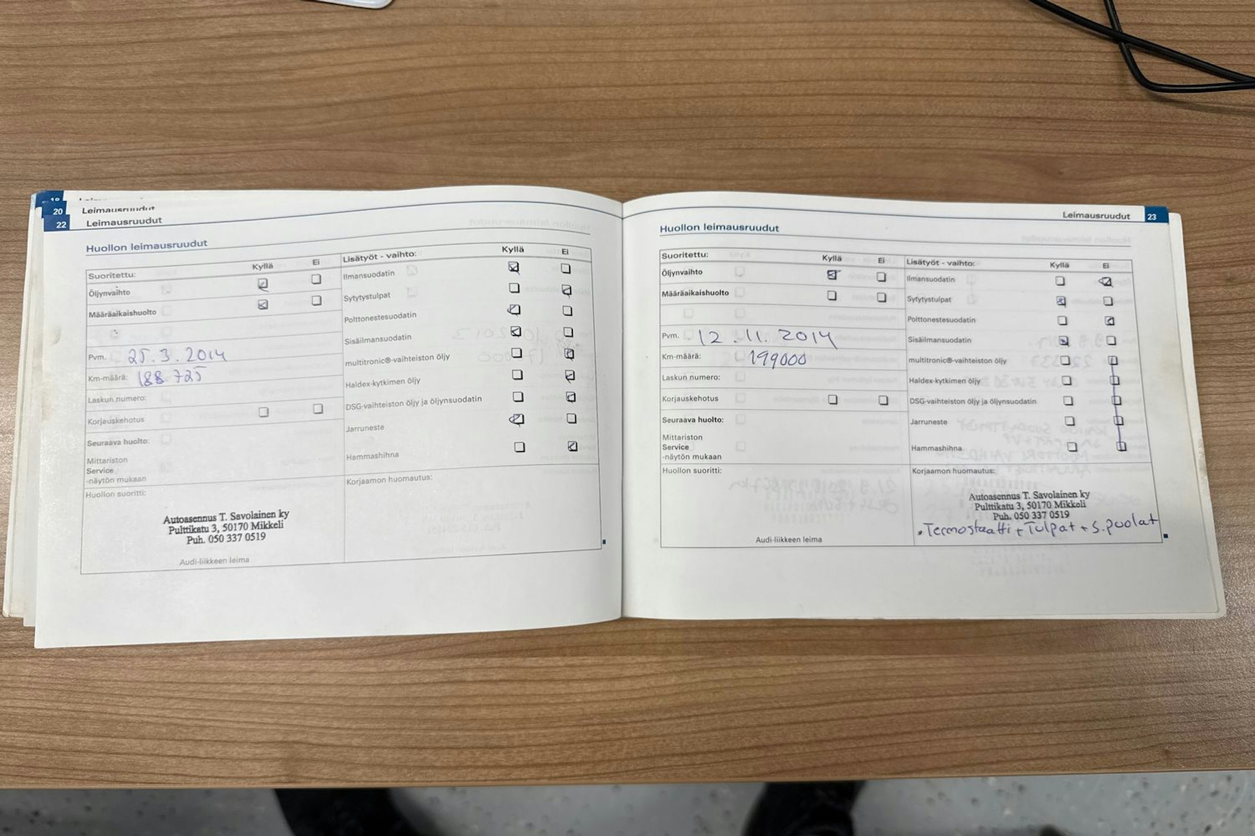 Punainen Audi A4 2006 kuva 31.