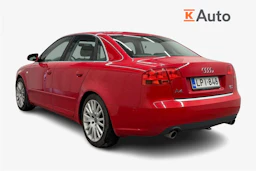punainen Audi A4 2006 kuva 2.
