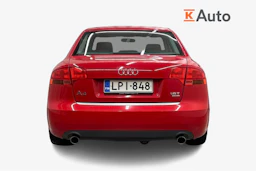 punainen Audi A4 2006 kuva 3.