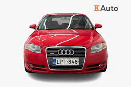 punainen Audi A4 2006 kuva 4.
