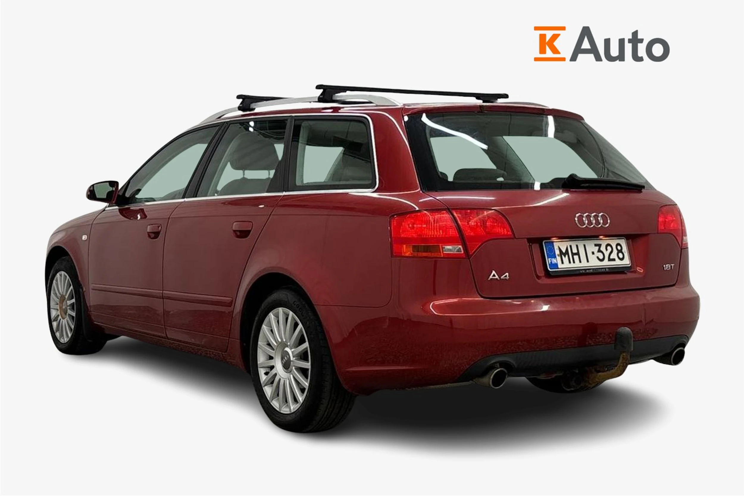 Punainen Audi A4 2006 kuva 2.