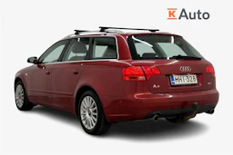 Punainen Audi A4 2006 kuva 2.