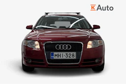 Punainen Audi A4 2006 kuva 4.