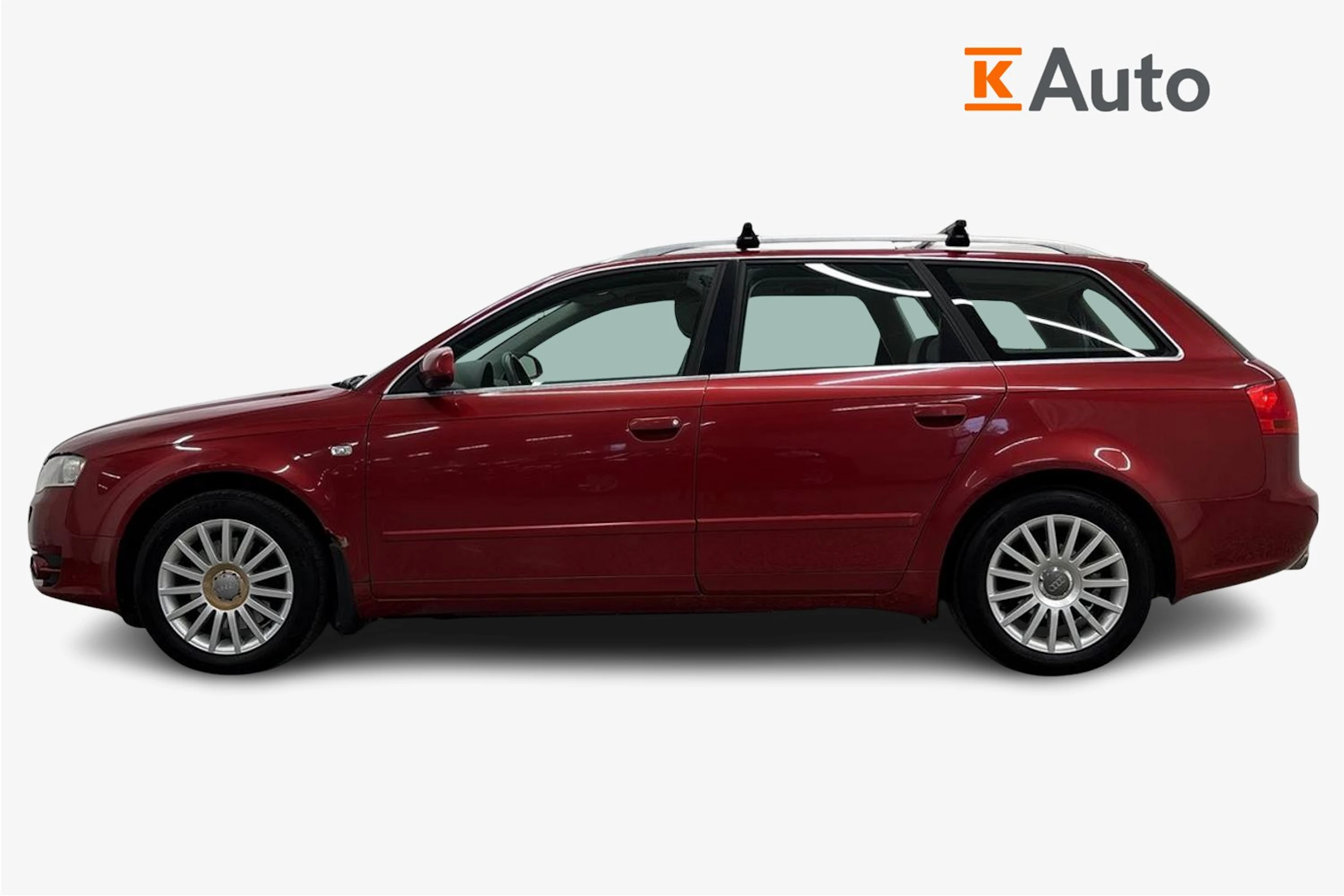 Punainen Audi A4 2006 kuva 5.