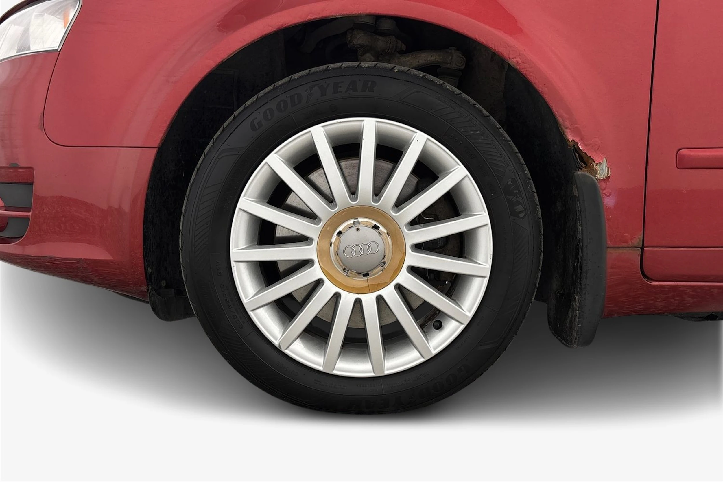 Punainen Audi A4 2006 kuva 9.