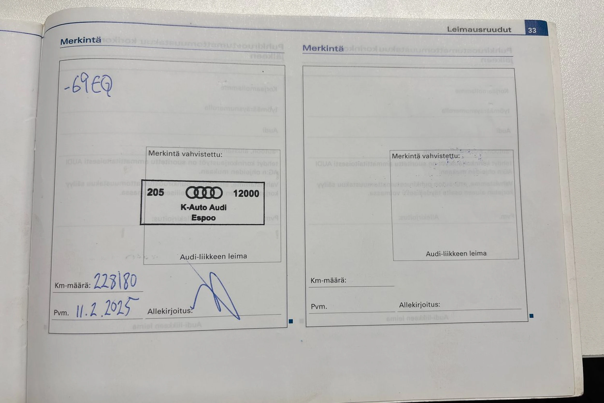 Punainen Audi A4 2006 kuva 27.