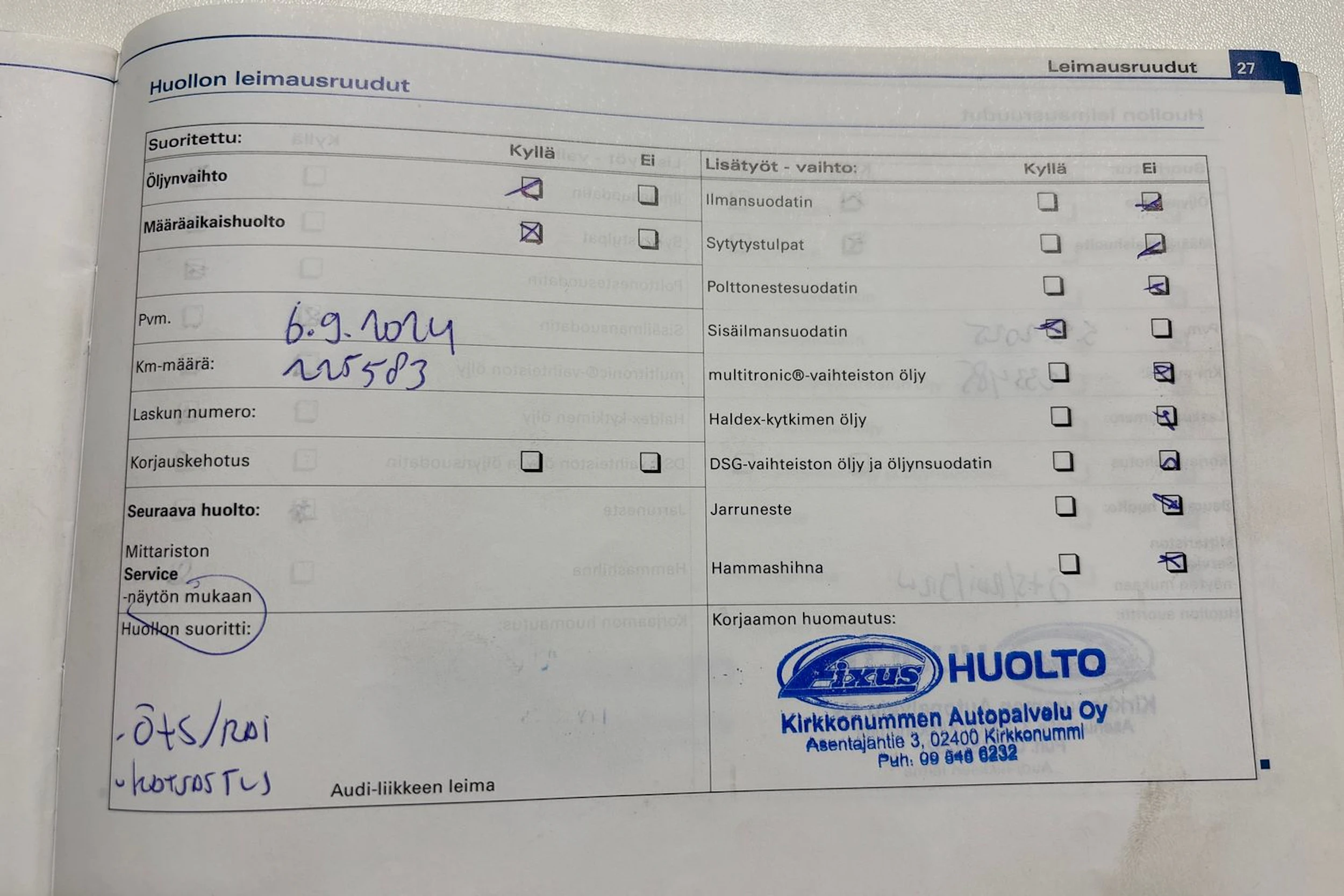 Punainen Audi A4 2006 kuva 31.