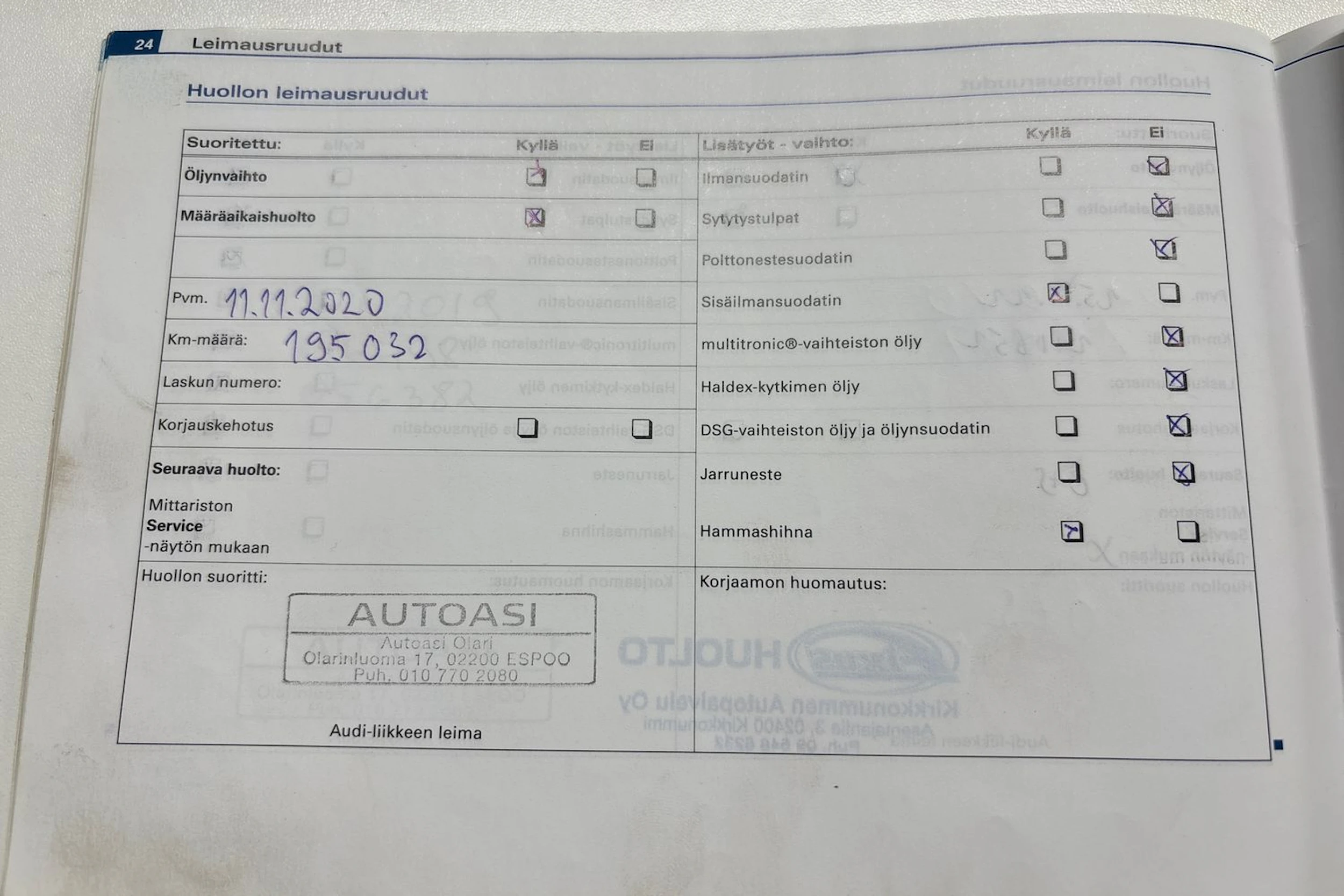 Punainen Audi A4 2006 kuva 36.