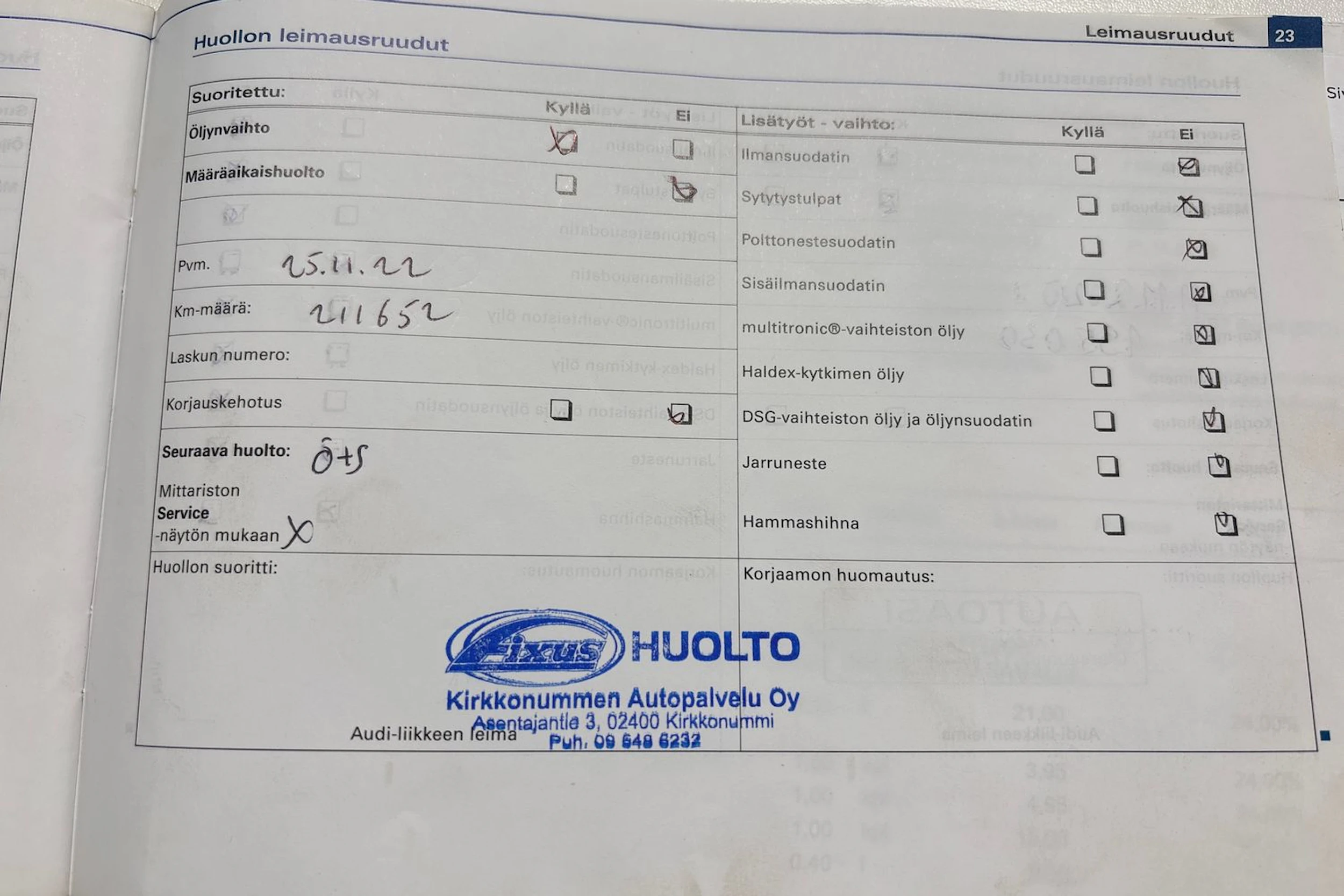 Punainen Audi A4 2006 kuva 37.