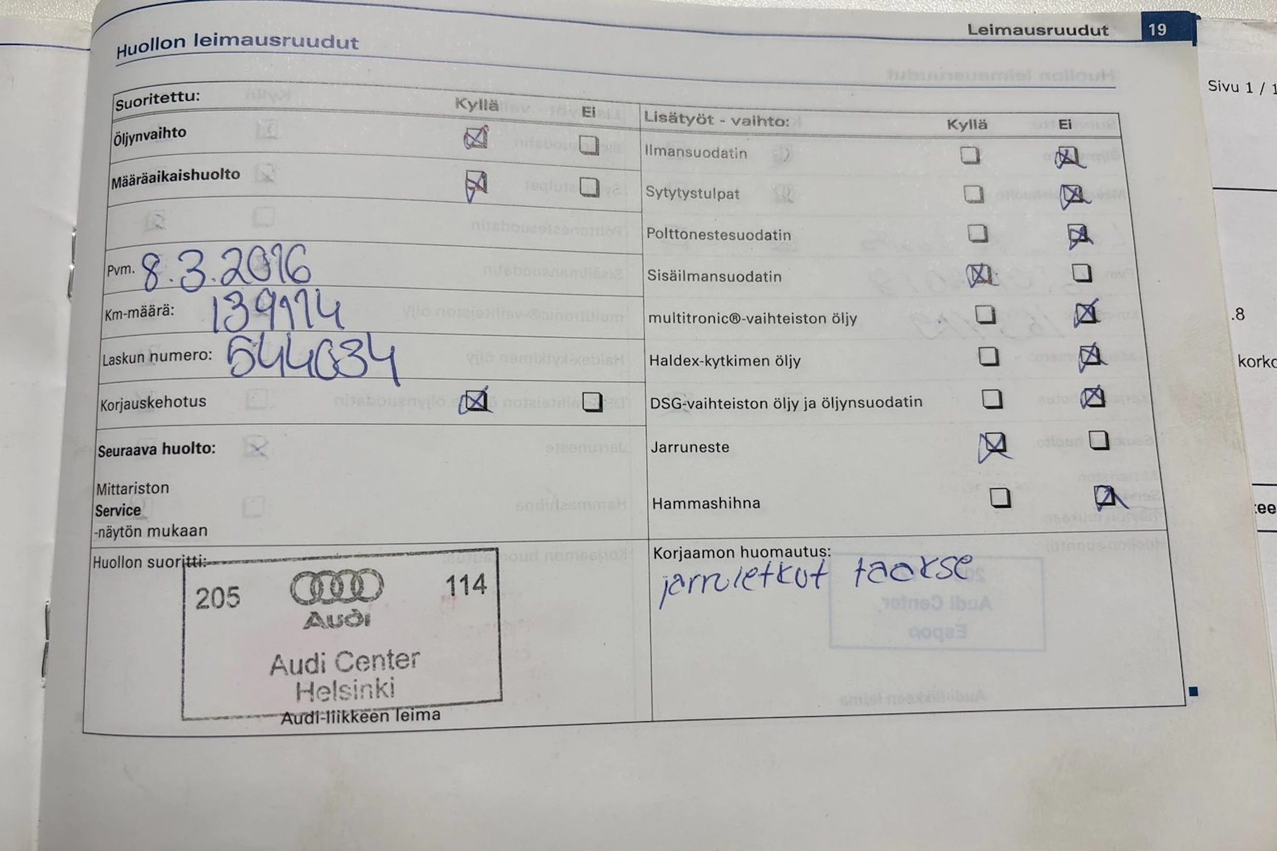 Punainen Audi A4 2006 kuva 41.