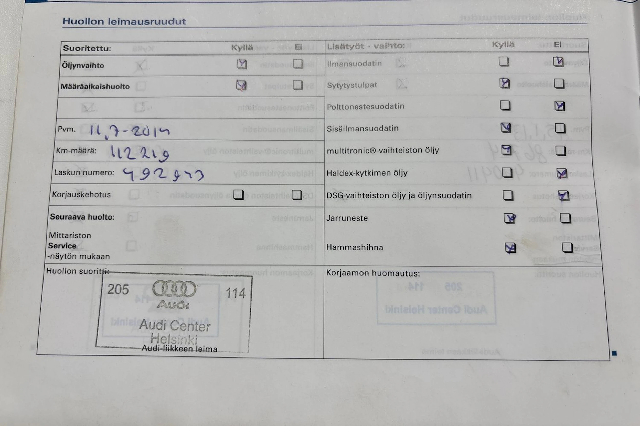Punainen Audi A4 2006 kuva 42.