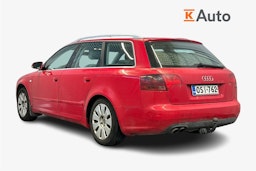 punainen Audi A4 2006 kuva 2.