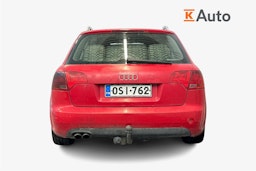 punainen Audi A4 2006 kuva 3.
