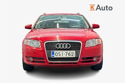 punainen Audi A4 2006 kuva 4.