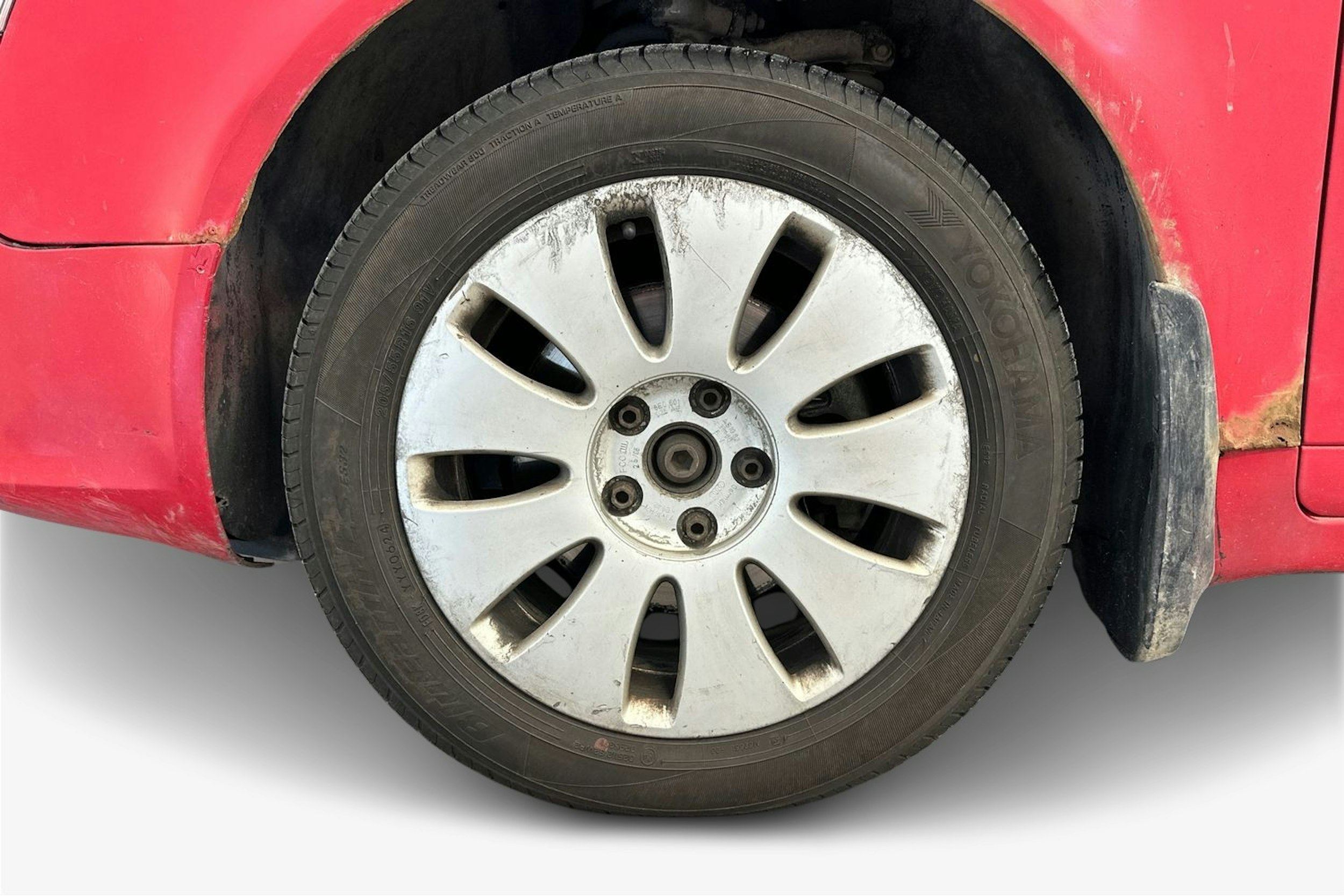 punainen Audi A4 2006 kuva 9.