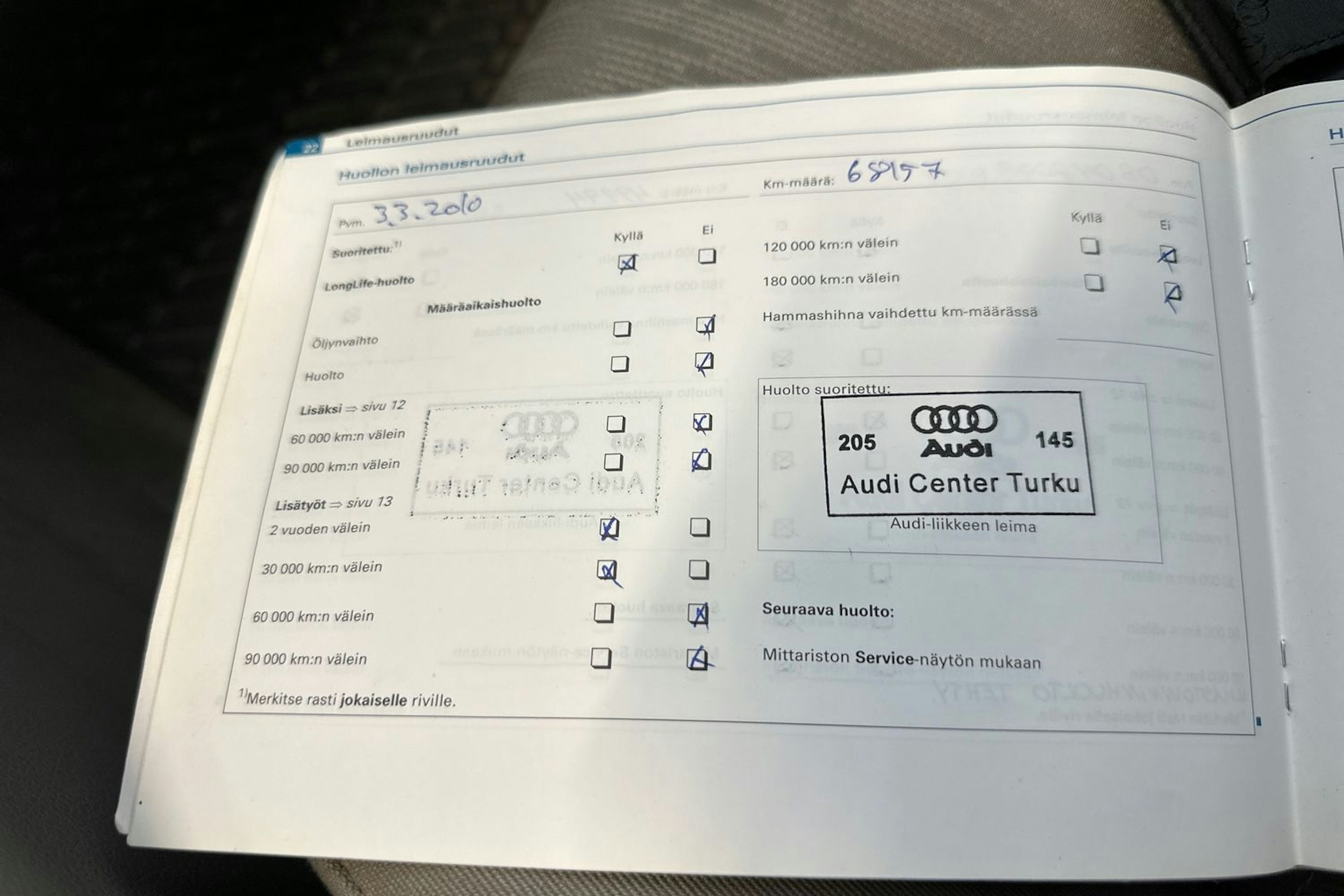 punainen Audi A4 2006 kuva 20.