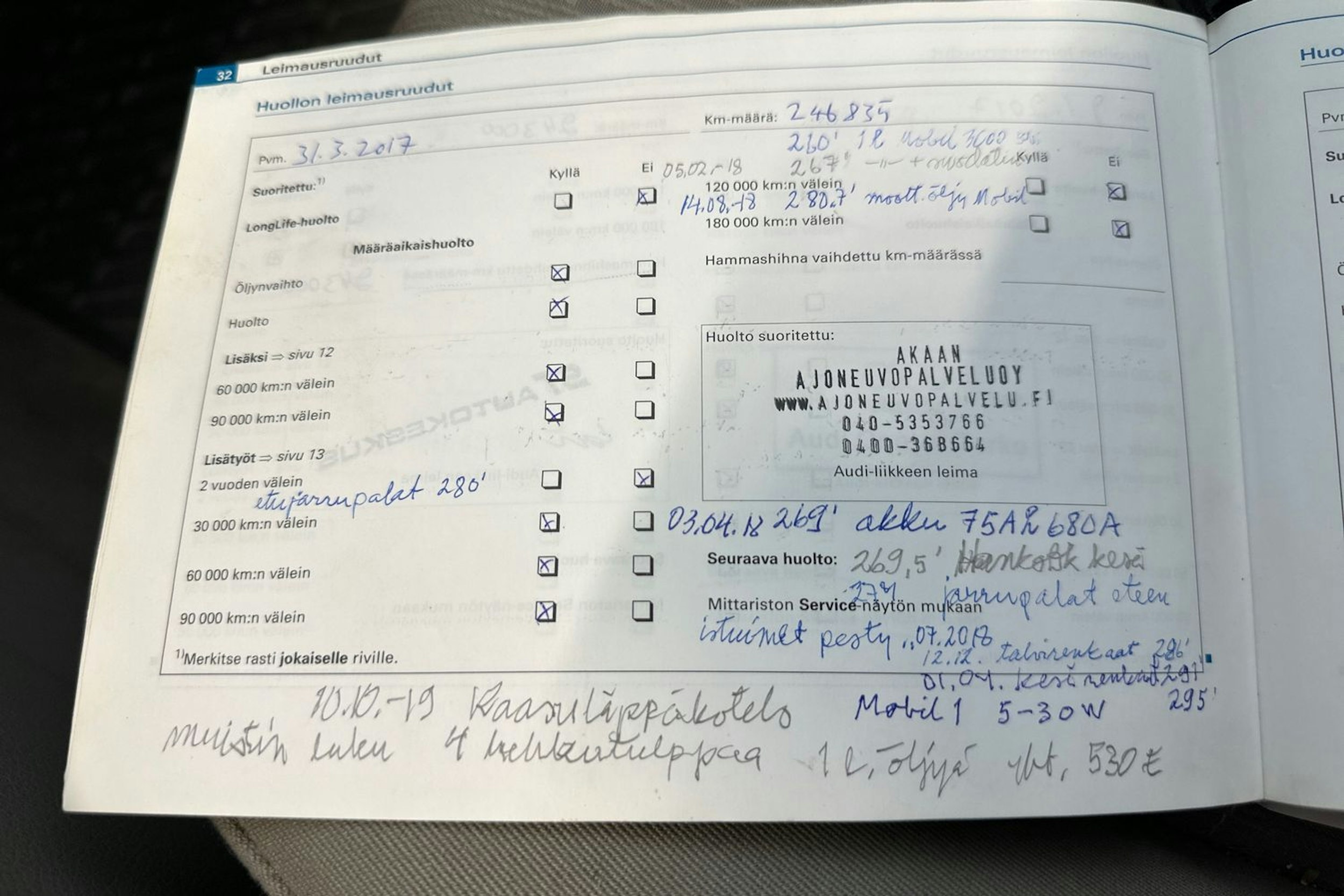 punainen Audi A4 2006 kuva 30.