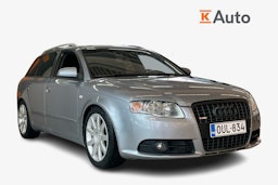 Harmaa Audi A4 2006 kuva 1.