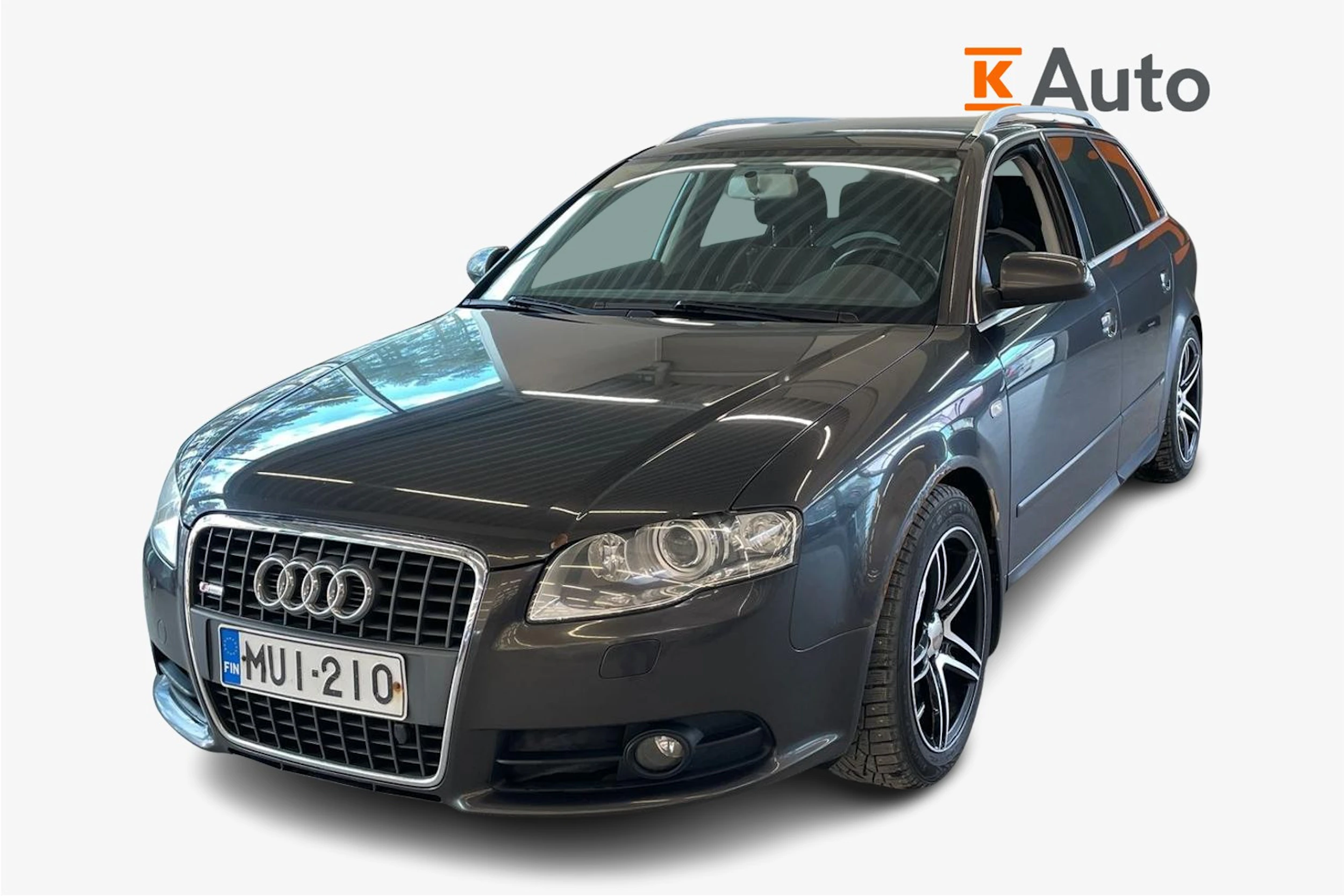 Harmaa Audi A4 2007 kuva 1.