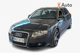 Harmaa Audi A4 2007 kuva 1.